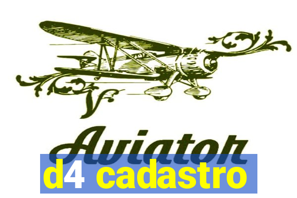 d4 cadastro